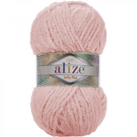 Пряжа Alize SOFTY PLUS 340 розовый персик (5 мотков)