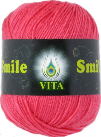 Пряжа Vita SMILE 3516 роз.коралл