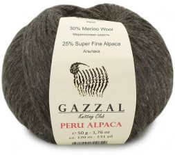 Пряжа Gazzal PERU ALPACA 2305 натуральный (10 мотков)