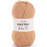 Пряжа Yarnart MERINO DE LUXE 50 511 беж (5 мотков)