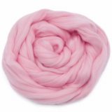 Гребенная лента (топс) 055 св.розовый 50 гр