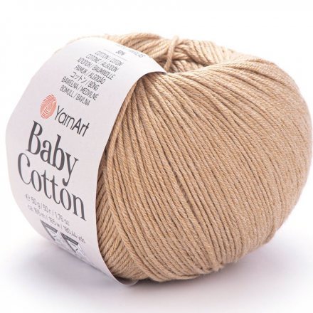 Пряжа Yarnart BABY COTTON 405 теплый беж (5 мотков)