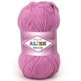 Пряжа Alize COTTON GOLD 98 розовый (5 мотков)