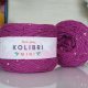 Пряжа M&amp;h KOLIBRI MINI 001 лиловый с золотом (2 мотка)