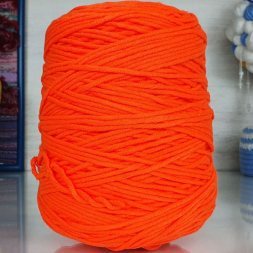 Пряжа M&amp;h SOLOVEY 45 яр.оранжевый (1 моток)