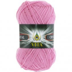 Пряжа Vita CRYSTAL 5681 роз.сирень (2 мотка)
