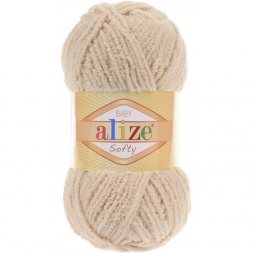 Пряжа Alize SOFTY 310 медовый (5 мотков)