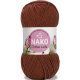 Пряжа Nako COTTON LUKS 97556 терракотовый (5 мотков)