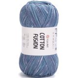 Пряжа Yarnart COTTON FUSION 3657 джинс (5 мотков)