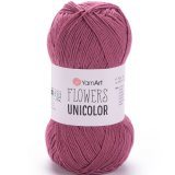 Пряжа Yarnart FLOWERS UNICOLOR 763 св.марсала (5 мотков)