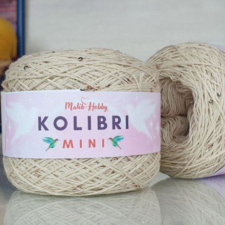 Пряжа M&amp;h KOLIBRI MINI 049 слоновая кость (2 мотка)