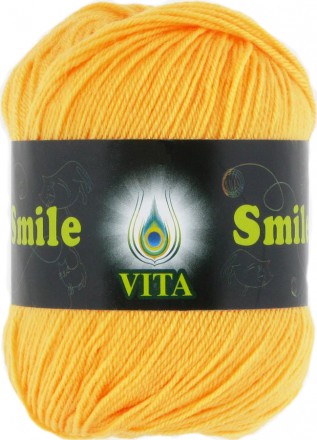 Пряжа Vita SMILE 3519 желтый