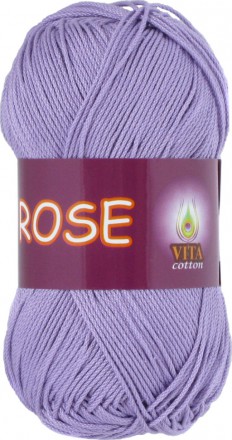 Пряжа Vita cotton ROSE 3920 св.сиреневый
