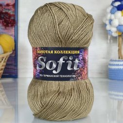 Пряжа Color City СОФИТ 2500 бежевый (5 мотков)