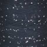 Пряжа M&amp;h KOLIBRI 005 черный с серебром (2 мотка)