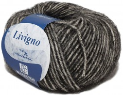 Пряжа Bertagna Filati LIVIGNO 109 т.серый меланж