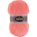Пряжа Nako MOHAIR DELICATE 338-6138 роз.коралл (5 мотков)