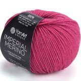 Пряжа Yarnart IMPERIAL MERINO 3318 мальва (10 мотков)