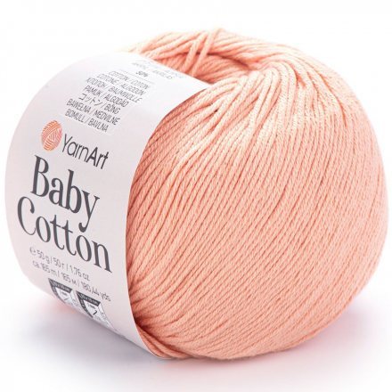 Пряжа Yarnart BABY COTTON 412 яр.персик (5 мотков)
