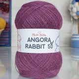 Пряжа M&amp;h ANGORA RABBIT 50 946 сухая роза (5 мотков)