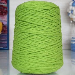 Пряжа M&amp;h SOLOVEY 64 яр.салат (1 моток)