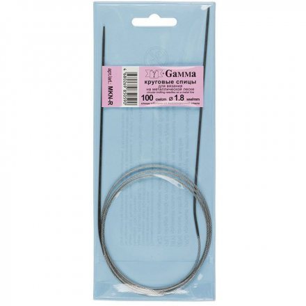 Спицы круговые Gamma 100 см, № 1.8