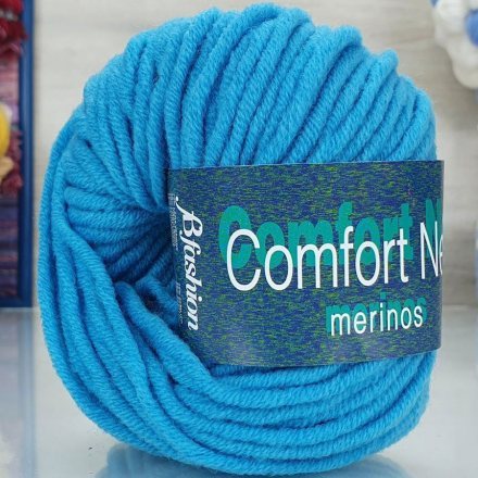 Пряжа Bertagna Filati COMFORT NEW 2817 бирюза (2 мотка)