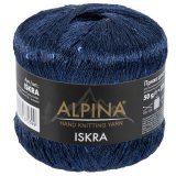 Пряжа Alpina ISKRA 09 синий (4 мотка)