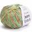 Пряжа Yarnart JEANS SPLASH 940 фисташковый принт (5 мотков)