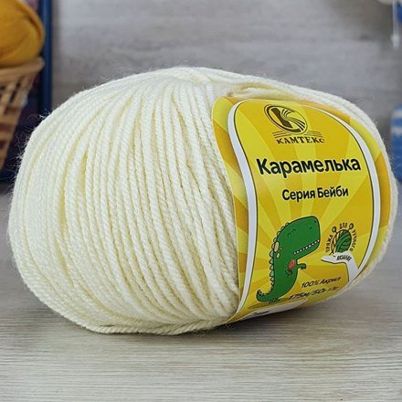 Пряжа Камтекс КАРАМЕЛЬКА 192 чайная роза (5 мотков)