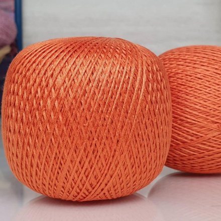 Пряжа ПНК им.Кирова НИТКИ ДЛЯ РУКОДЕЛИЯ 1606 яр.оранжевый (4 мотка)