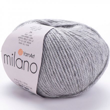 Пряжа Yarnart MILANO 867 св.серый (10 мотков)