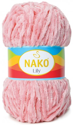 Пряжа Nako LILY 4867 розовый