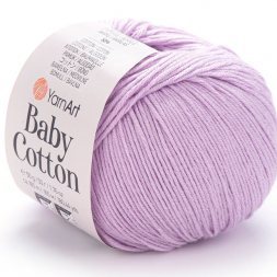 Пряжа Yarnart BABY COTTON 416 св.сирень (5 мотков)