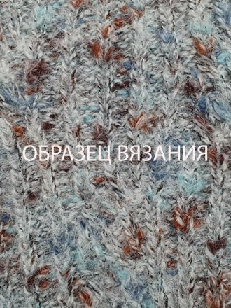 Пряжа M&amp;h ФИЕРА 005 зел/фиол/рыжий (5 мотков)