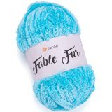 Пряжа Yarnart FABLE FUR 975 гол.бирюза (5 мотков)