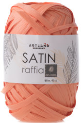 Пряжа Artland SATIN RAFFIA оранжевый персик