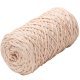 Шнур полиэфирный 3мм M&amp;h 066 розовая жемчужина (1 моток)