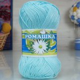 Пряжа ПНК им.Кирова РОМАШКА 3002 св.гол.бирюза (4 мотка)