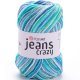 Пряжа Yarnart JEANS CRAZY 7204 бирюза принт (5 мотков)