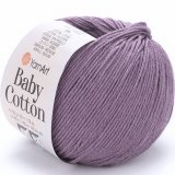 Пряжа Yarnart BABY COTTON 419 сухая роза (5 мотков)