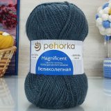 Пряжа Пехорка ВЕЛИКОЛЕПНАЯ 393 св.моренго (10 мотков)