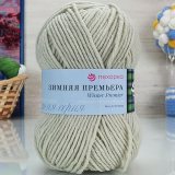 Пряжа Пехорка ЗИМНЯЯ ПРЕМЬЕРА 43 суровый лен (10 мотков)