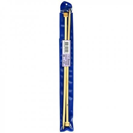 Спицы прямые бамбук Gamma 35 см, № 7.5