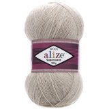 Пряжа Alize SUPERWASH 152 беж меланж (5 мотков)