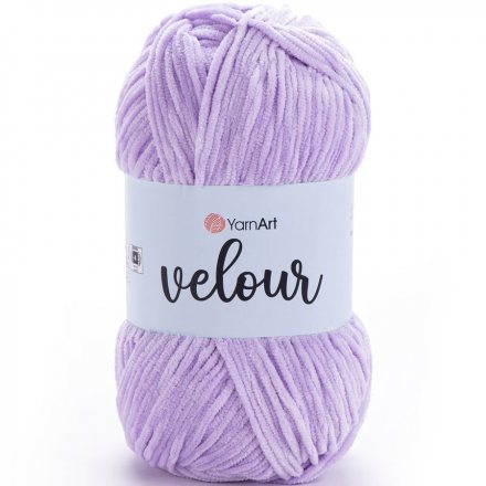 Пряжа Yarnart VELOUR 859 неж.сирень (5 мотков)