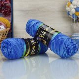 Пряжа Color City ЯК ВУЛ 618 гол/син принт (5 мотков)