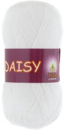Пряжа Vita cotton DAISY 4401 белый