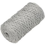 Шнур полиэфирный 3мм M&amp;h 068 серебро (1 моток)