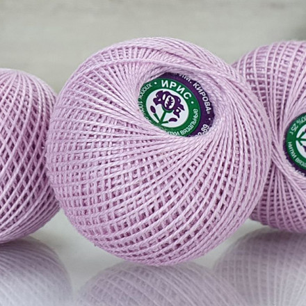 Пряжа ПНК им.Кирова ИРИС 25 1702 бл.сирень (6 мотков)